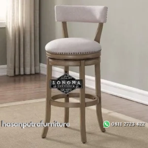 kursi bar putar jati ( kursi cafe, kursi minimalis, meja cafe, nakas) Indonesia Furniture