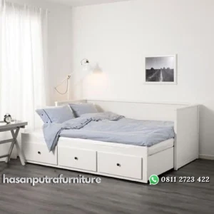 Dipan tempat tidur laci terbaru tempat tidur finishing duco Indonesia Furniture