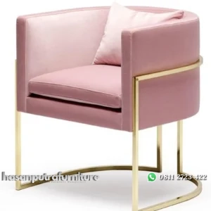 kursi makan stainless gold glosy Indonesia Furniture