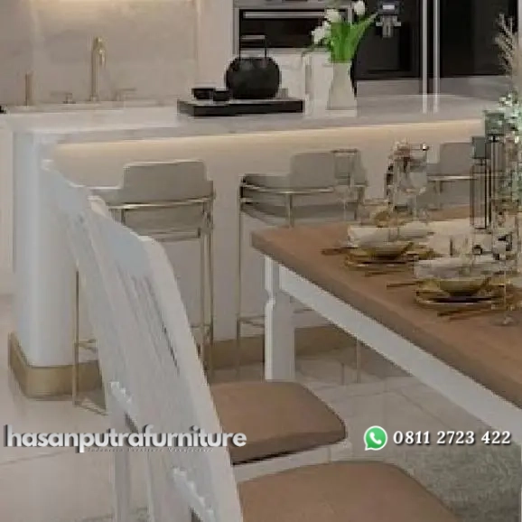 Kursi bar besi finishing gold custom Indonesia Furniture 2 Kursi bar besi finishing gold custom Indonesia Furniture - Gambar 2