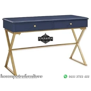 meja konsol besi gold X ( dipan jati, lemari, nakas duco, kursi tamu) Indonesia Furniture