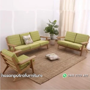Kursi tamu retro kayu jati bangku tamu terbaik Indonesia Furniture