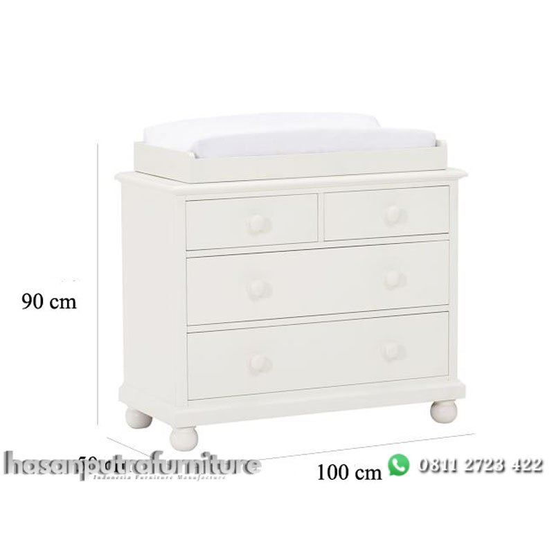 Baby Tafel Duco Putih Model Minimalis 6 Laci Baru Hasan Putra Furniture Jepara - Indonesia Furniture 3 Baby Tafel Duco Putih Model Minimalis 6 Laci Baru Hasan Putra Furniture Jepara - Indonesia Furniture - Gambar 3