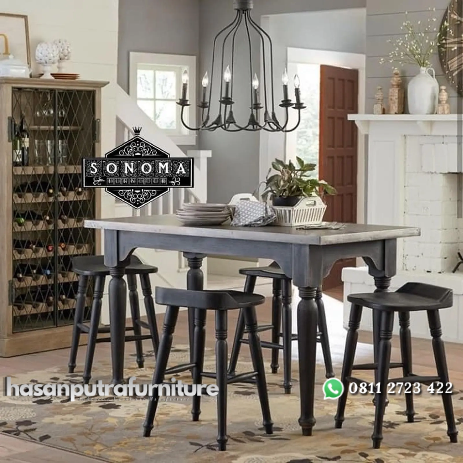 meja makan bar model classic ( kursi makan, meja jati, kursi jati) Indonesia Furniture 1 meja makan bar model classic ( kursi makan, meja jati, kursi jati) Indonesia Furniture