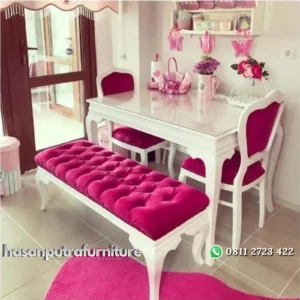 Kursi Makan dudukan busa full duco Indonesia Furniture