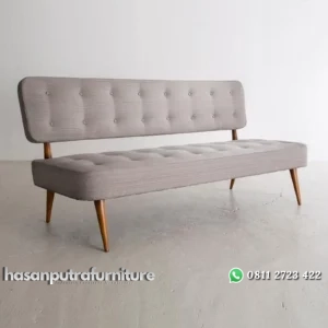 Bangku terbaru kayu jati dudukan dan sandaran busa Indonesia Furniture