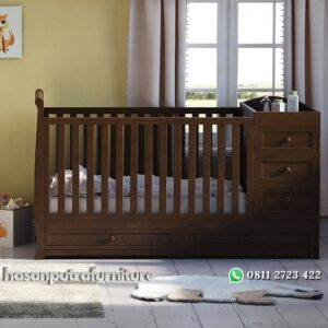 Box Bayi Kayu Jati Minimalis Narco Hasan Putra Furniture Jepara - Indonesia Furniture