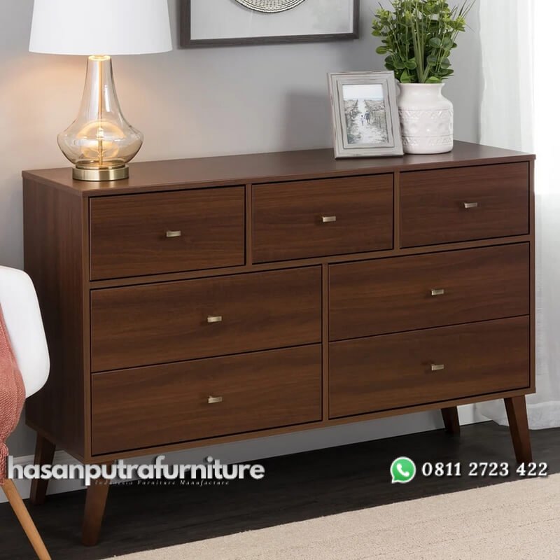 Bufet Jati Minimalis Modern Model 7 Laci Terbaru Hasan Putra Furniture Jepara - Indonesia Furniture 1 Bufet Jati Minimalis Modern Model 7 Laci Terbaru Hasan Putra Furniture Jepara - Indonesia Furniture