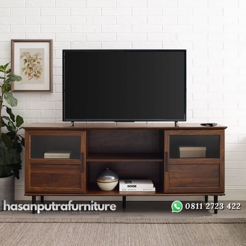 Bufet TV Jati Minimalis Model Modern Terbaru Hasan Putra Furniture Jepara - Indonesia Furniture 2 Bufet TV Jati Minimalis Model Modern Terbaru Hasan Putra Furniture Jepara - Indonesia Furniture - Gambar 2
