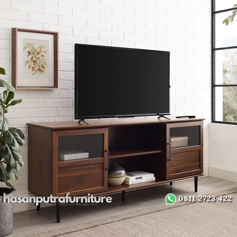 Bufet TV Jati Minimalis Model Modern Terbaru Hasan Putra Furniture Jepara - Indonesia Furniture 1 Bufet TV Jati Minimalis Model Modern Terbaru Hasan Putra Furniture Jepara - Indonesia Furniture