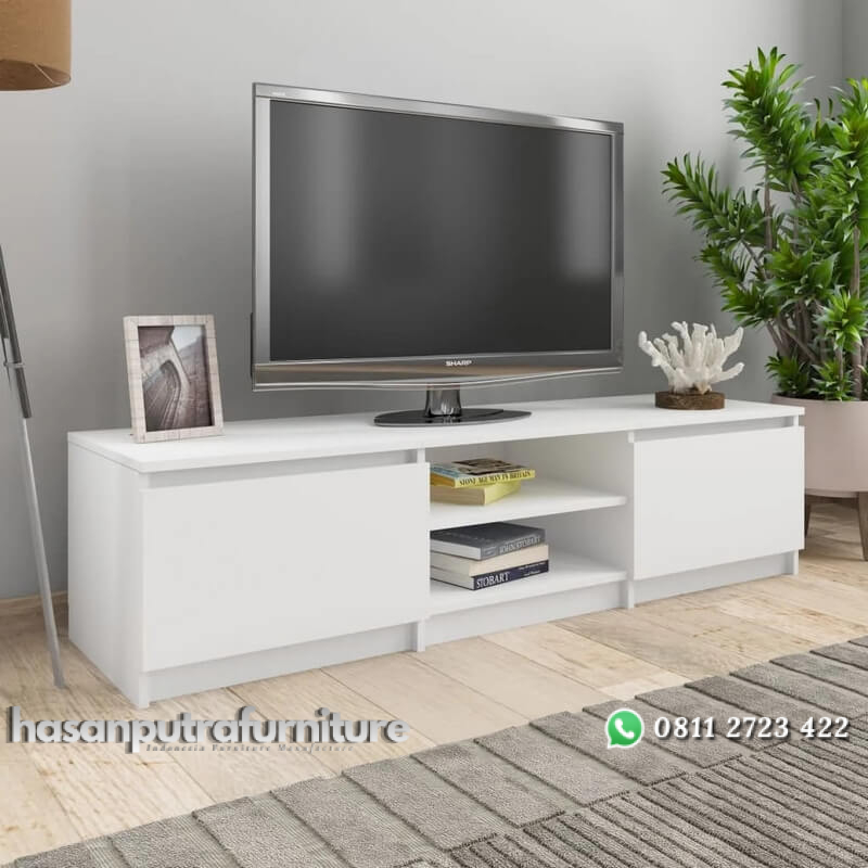 Bufet TV Putih Minimalis Adelicia Model Terbaru Hasan Putra Furniture Jepara - Indonesia Furniture 1 Bufet TV Putih Minimalis Adelicia Model Terbaru Hasan Putra Furniture Jepara - Indonesia Furniture