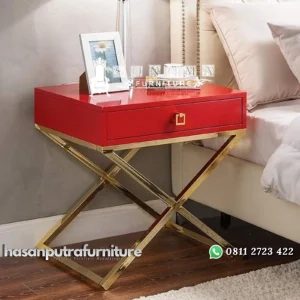 nakas stainless red duco ( meja rias, tempat tidur, lemari ) Indonesia Furniture