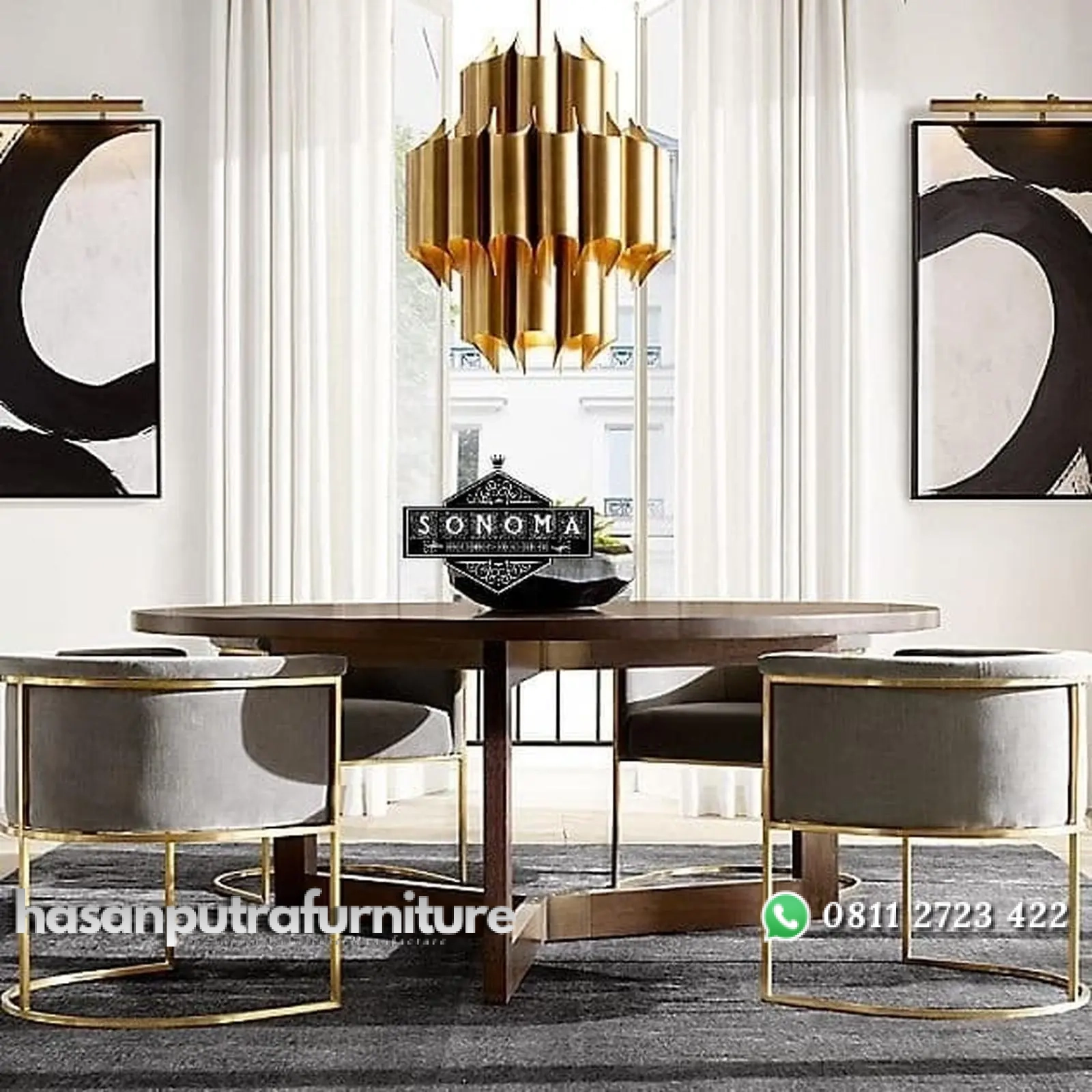 meja makan modern (sofa retro, meja marmer, nakas jati, dipan jati) Indonesia Furniture 1 meja makan modern (sofa retro, meja marmer, nakas jati, dipan jati) Indonesia Furniture