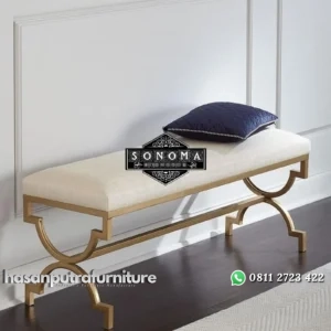 sofa stool besi gold dove belanda ( puff, nakas, dipan, buffet ) Indonesia Furniture