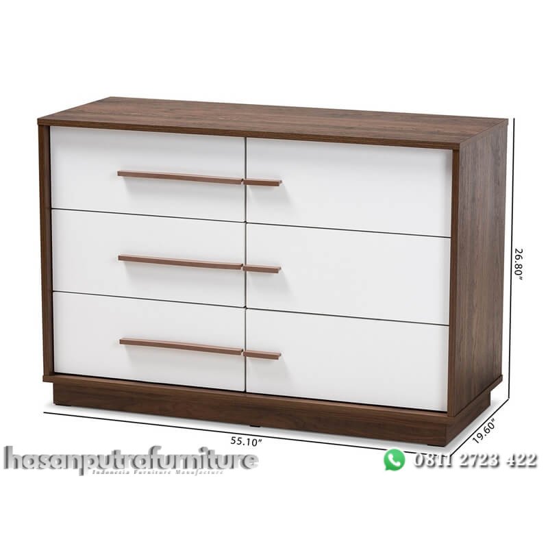 Dresser Minimalis 6 Laci Model Sederhana Terbaru Hasan Putra Furniture Jepara - Indonesia Furniture 3 Dresser Minimalis 6 Laci Model Sederhana Terbaru Hasan Putra Furniture Jepara - Indonesia Furniture - Gambar 3