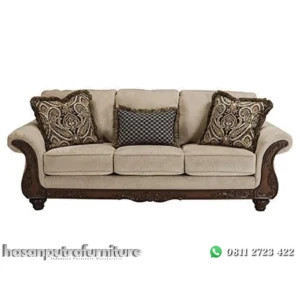 sofa jati antik 3 seater ( sofa tamu, nakas, kursi makan, meja tamu) Indonesia Furniture