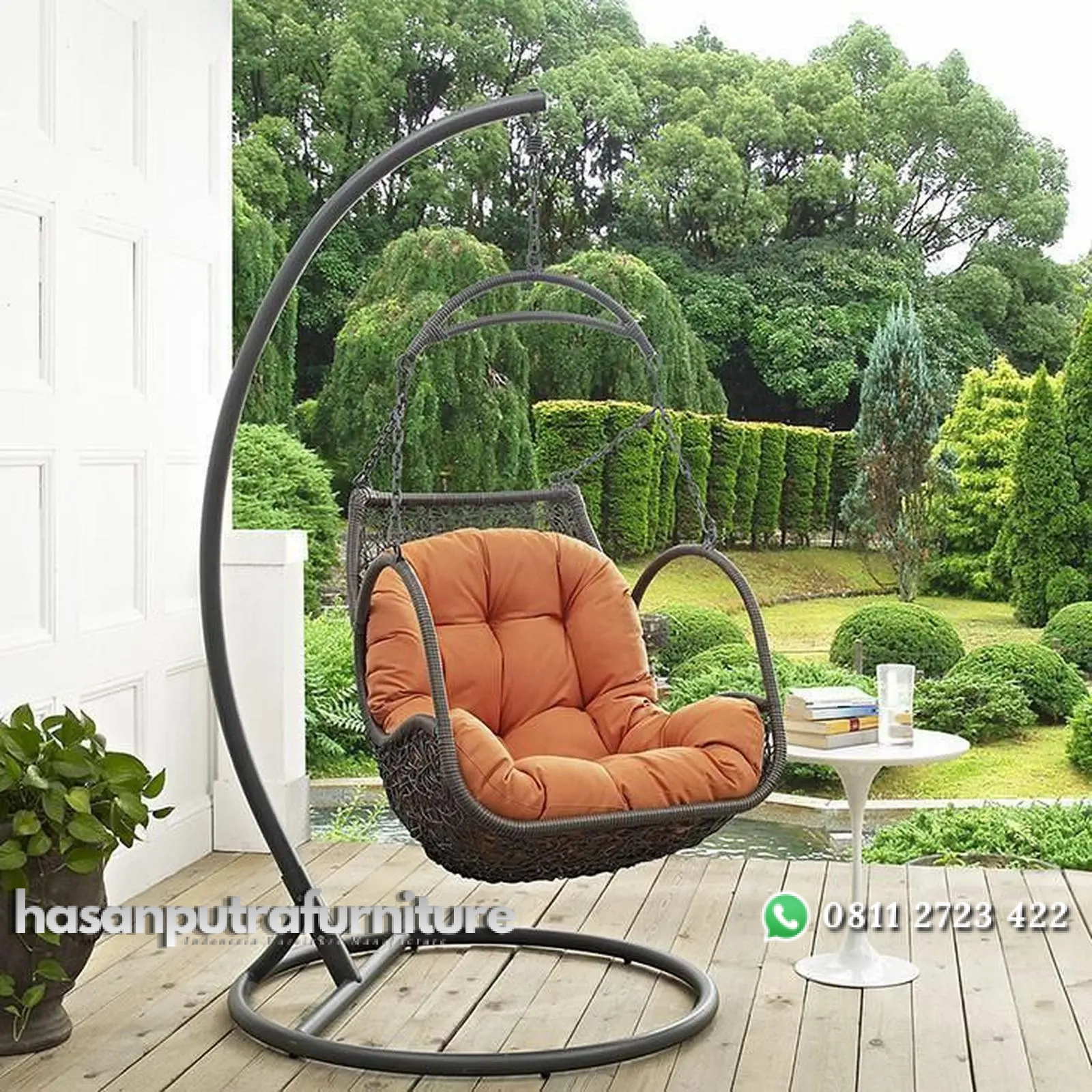 Ayunan rotan sintetis unik ayunan full busa Indonesia Furniture 1 Ayunan rotan sintetis unik ayunan full busa Indonesia Furniture