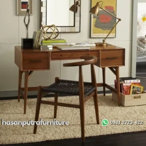 Meja belajar kayu jati terbaik meja belajar terbaru Indonesia Furniture