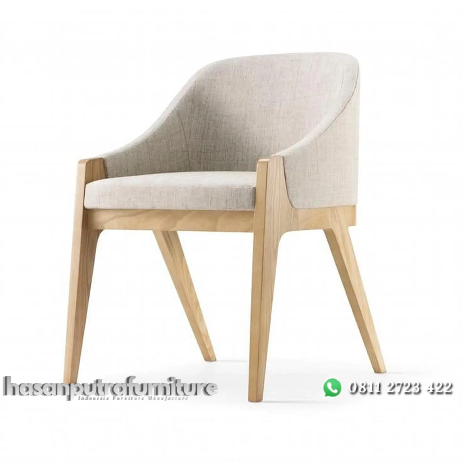 Kursi cafe kayu sungkai lengkung sandarang nyaman full busa Indonesia Furniture 1 Kursi cafe kayu sungkai lengkung sandarang nyaman full busa Indonesia Furniture