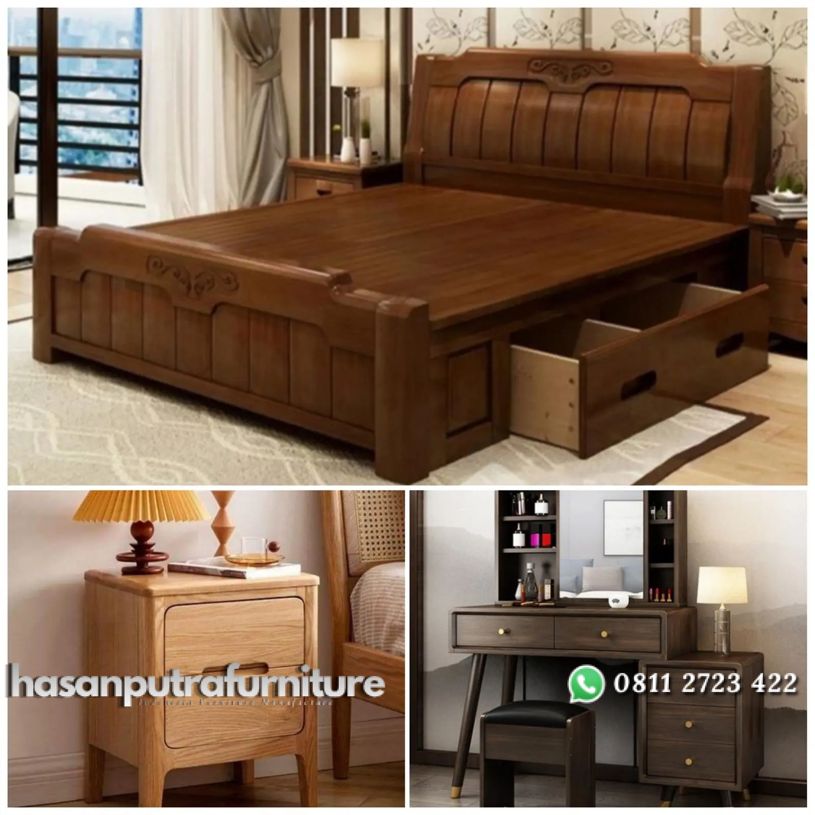 Dipan+nakas+meja rias sudah termasuk ongkir ekpedisi (pesanan pribadi) Indonesia Furniture 1 Dipan+nakas+meja rias sudah termasuk ongkir ekpedisi (pesanan pribadi) Indonesia Furniture