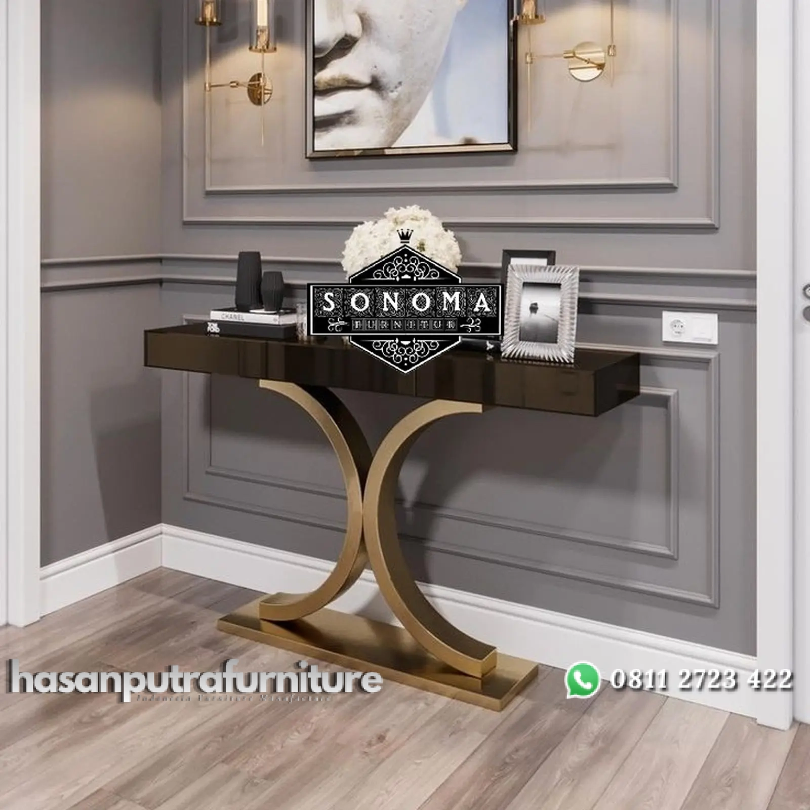meja konsul stainless gold luxury ( meja kopi, meja rias, sofa ukir) Indonesia Furniture 1 meja konsul stainless gold luxury ( meja kopi, meja rias, sofa ukir) Indonesia Furniture