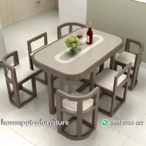 Kursi makan terbaik multifungsi kursi makan kayu jati Indonesia Furniture