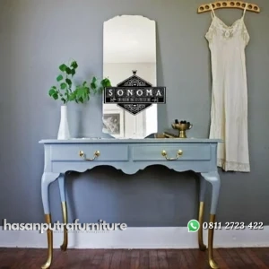 meja konsul simple elegan ( sofa tamu, nakas retro, lemari jati) Indonesia Furniture