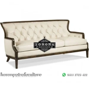 sofa tamu jati ashley 3 seater ( sofa minimalis, sofa ukir, buffet) Indonesia Furniture