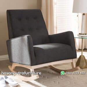 Kursi Goyang Minimalis Untuk Santai Dari Kayu Jati Hasan Putra Furniture Jepara - Indonesia Furniture