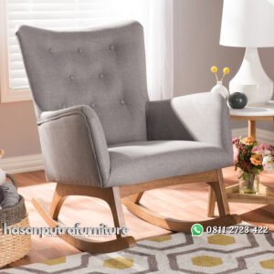 Kursi Goyang Terbaru Model Minimalis Rangka Jati Hasan Putra Furniture Jepara - Indonesia Furniture