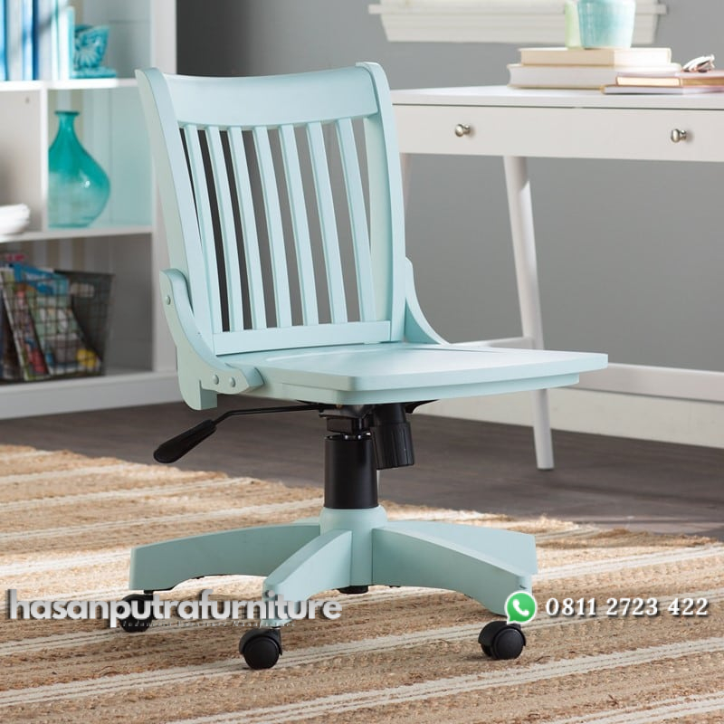 Kursi Kantor Vintage Style Blue Hasan Putra Furniture Jepara - Indonesia Furniture 1 Kursi Kantor Vintage Style Blue Hasan Putra Furniture Jepara - Indonesia Furniture