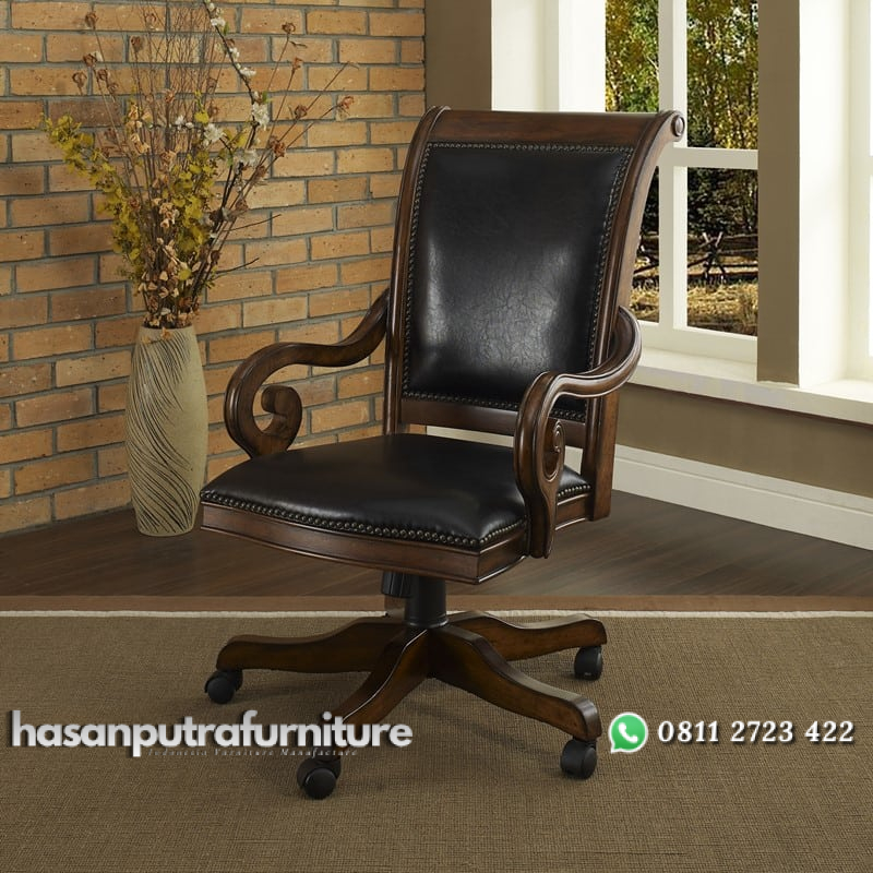 Kursi Kerja Kayu Jati Jepara Carito Hasan Putra Furniture Jepara - Indonesia Furniture 1 Kursi Kerja Kayu Jati Jepara Carito Hasan Putra Furniture Jepara - Indonesia Furniture