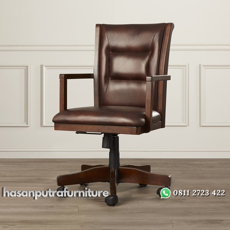 Kursi Kerja Kayu Minimalis Diablo Hasan Putra Furniture Jepara - Indonesia Furniture 3 Kursi Kerja Kayu Minimalis Diablo Hasan Putra Furniture Jepara - Indonesia Furniture - Gambar 3