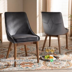 Kursi Makan Retro Minimalis Model Jok Modern Hasan Putra Furniture Jepara - Indonesia Furniture