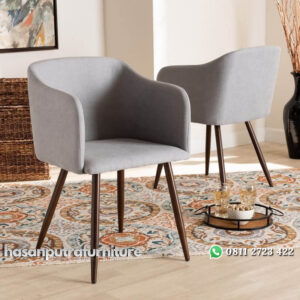 Kursi Makan Retro Modern Model Jok Minimalis Hasan Putra Furniture Jepara - Indonesia Furniture