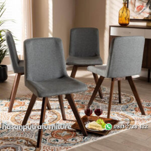 Kursi Makan Retro Terbaru Model Jok Minimalis Hasan Putra Furniture Jepara - Indonesia Furniture