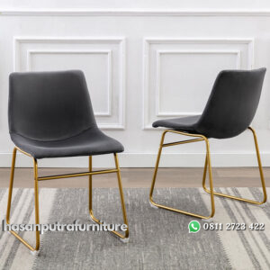 Kursi Makan Stainless Steel Rin Model Minimalis Hasan Putra Furniture Jepara - Indonesia Furniture