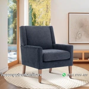 Kursi Single Santai Minimalis Modern Hasan Putra Furniture Jepara - Indonesia Furniture