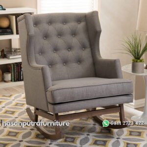 Kursi Sofa Goyang Model Minimalis Rangka Jati Hasan Putra Furniture Jepara - Indonesia Furniture