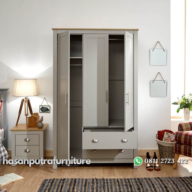Lemari 3 Pintu Minimalis Model Putih Terbaru Hasan Putra Furniture Jepara - Indonesia Furniture 4 Lemari 3 Pintu Minimalis Model Putih Terbaru Hasan Putra Furniture Jepara - Indonesia Furniture - Gambar 4