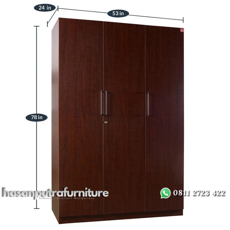 Lemari Baju Jati Jepara Arc Model Minimalis 3 Pintu Hasan Putra Furniture Jepara - Indonesia Furniture 4 Lemari Baju Jati Jepara Arc Model Minimalis 3 Pintu Hasan Putra Furniture Jepara - Indonesia Furniture - Gambar 4