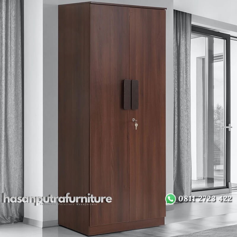 Lemari Baju Kayu 2 Pintu Model Minimalis Dari Jati Hasan Putra Furniture Jepara - Indonesia Furniture 2 Lemari Baju Kayu 2 Pintu Model Minimalis Dari Jati Hasan Putra Furniture Jepara - Indonesia Furniture - Gambar 2