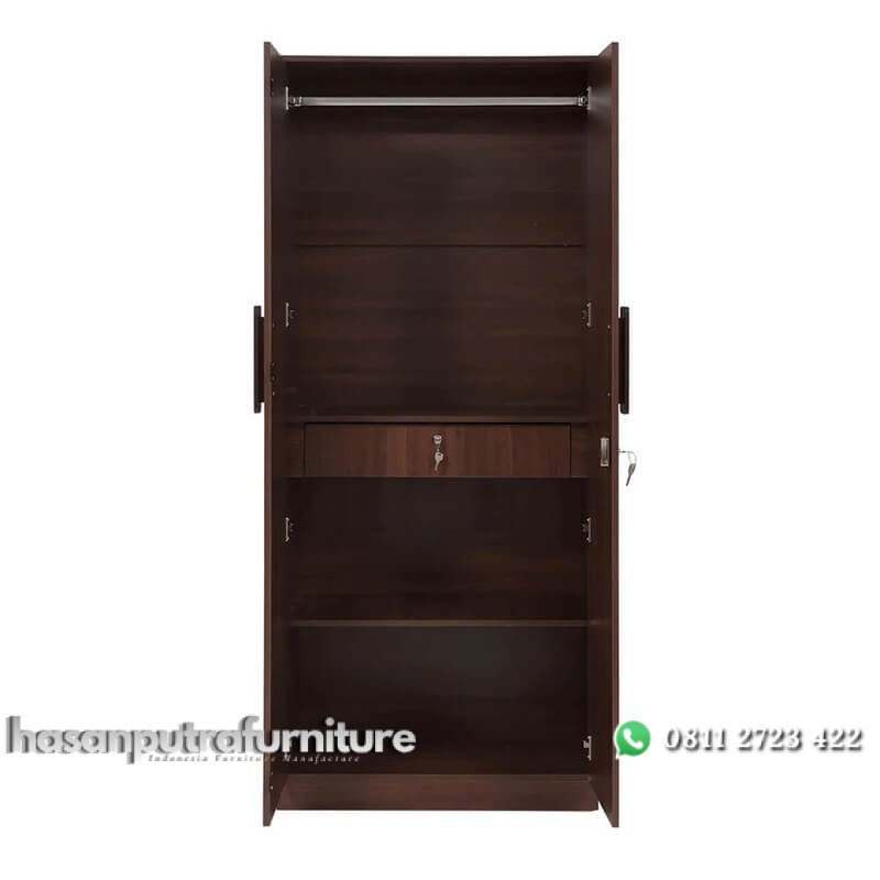 Lemari Baju Kayu 2 Pintu Model Minimalis Dari Jati Hasan Putra Furniture Jepara - Indonesia Furniture 3 Lemari Baju Kayu 2 Pintu Model Minimalis Dari Jati Hasan Putra Furniture Jepara - Indonesia Furniture - Gambar 3