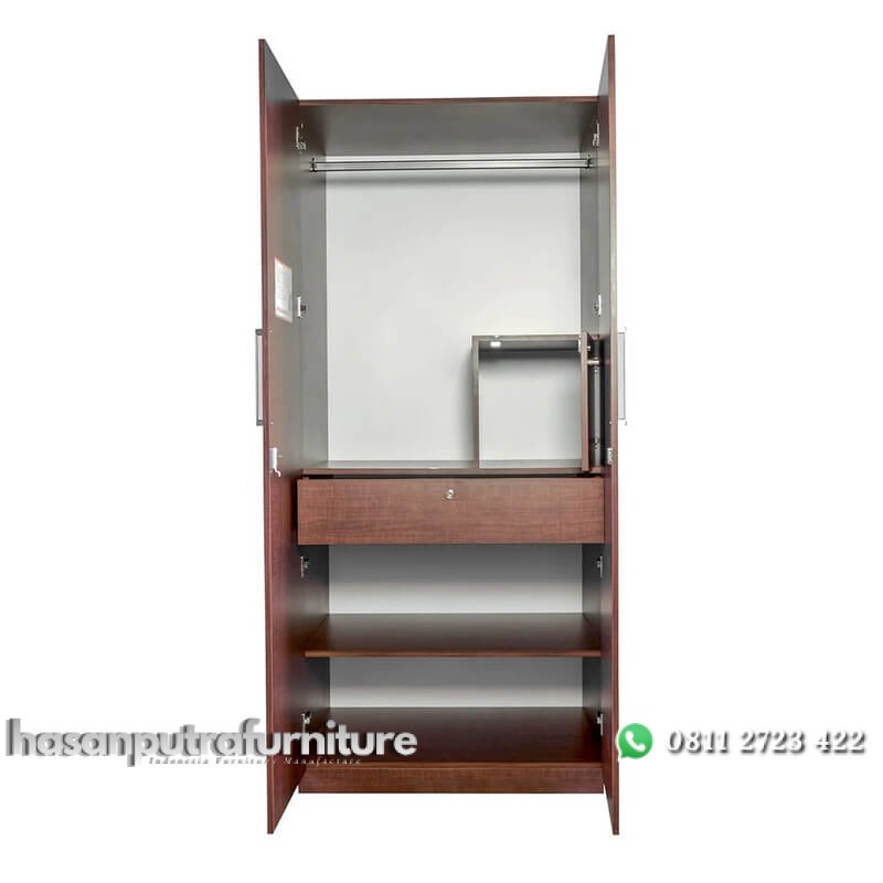Lemari Baju Kayu Jati Jlo Model Minimalis 2 Pintu Hasan Putra Furniture Jepara - Indonesia Furniture 3 Lemari Baju Kayu Jati Jlo Model Minimalis 2 Pintu Hasan Putra Furniture Jepara - Indonesia Furniture - Gambar 3