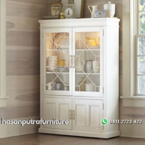 Lemari Dapur Minimalis Putih Sirosi Hasan Putra Furniture Jepara - Indonesia Furniture