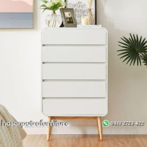 Lemari Laci Terbaru Model Minimalis Retro Modern Hasan Putra Furniture Jepara - Indonesia Furniture