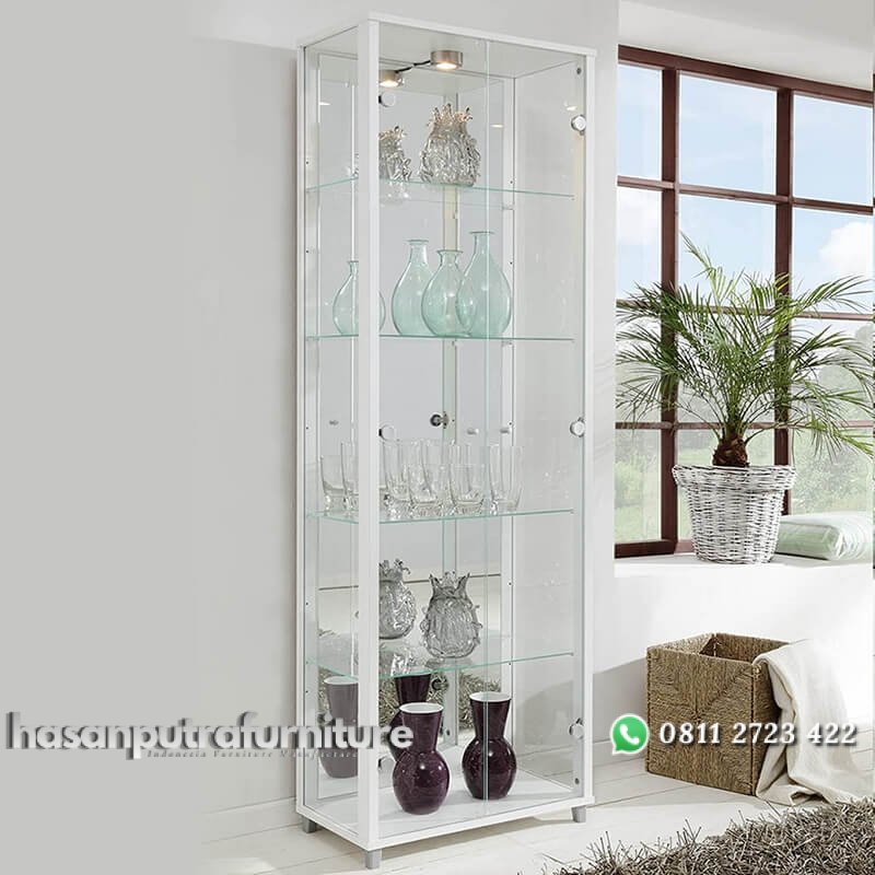 Lemari Pajangan Kaca Model Minimalis Terbaru Hasan Putra Furniture Jepara - Indonesia Furniture 1 Lemari Pajangan Kaca Model Minimalis Terbaru Hasan Putra Furniture Jepara - Indonesia Furniture