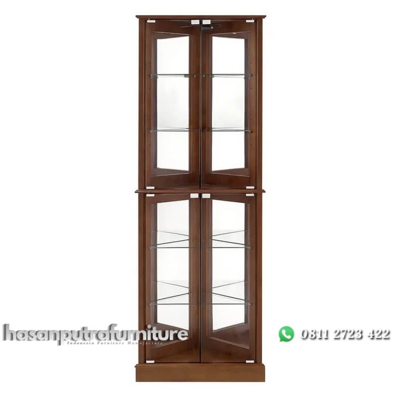 Lemari Pajangan Pojok Jati Ademar Model Terbaru Hasan Putra Furniture Jepara - Indonesia Furniture 2 Lemari Pajangan Pojok Jati Ademar Model Terbaru Hasan Putra Furniture Jepara - Indonesia Furniture - Gambar 2