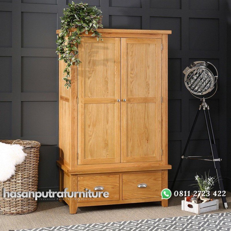 Lemari Pakaian Kayu Minimalis 2 Pintu Hasan Putra Furniture Jepara - Indonesia Furniture 2 Lemari Pakaian Kayu Minimalis 2 Pintu Hasan Putra Furniture Jepara - Indonesia Furniture - Gambar 2