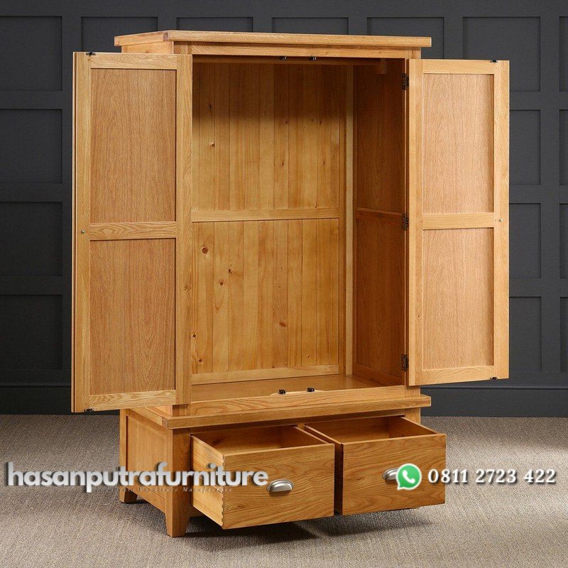 Lemari Pakaian Kayu Minimalis 2 Pintu Hasan Putra Furniture Jepara - Indonesia Furniture 3 Lemari Pakaian Kayu Minimalis 2 Pintu Hasan Putra Furniture Jepara - Indonesia Furniture - Gambar 3